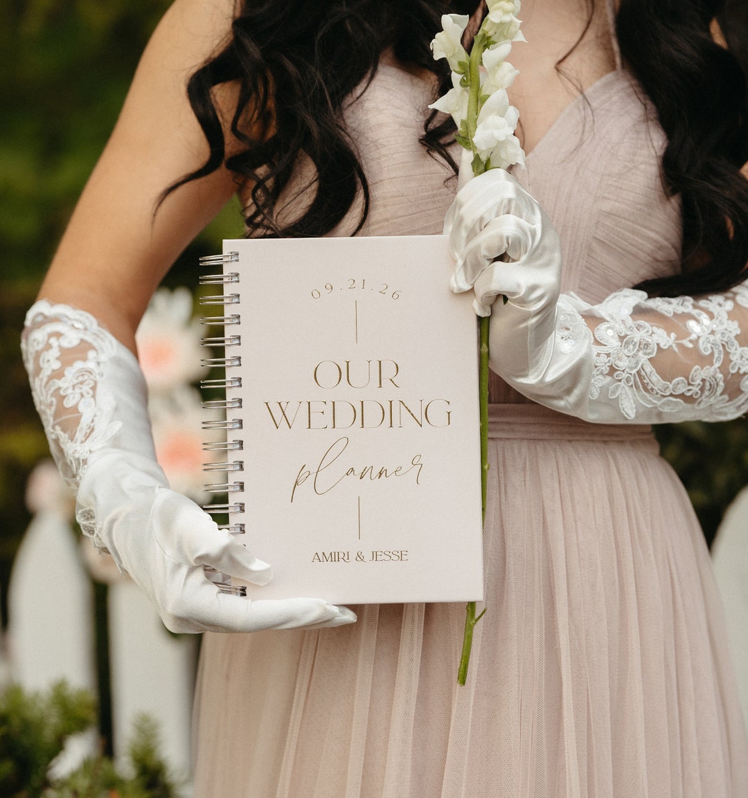 Planificador de bodas personalizado: libro de planificación