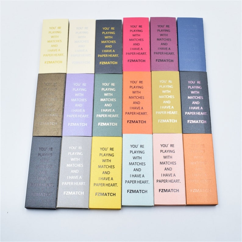 Custom matches scented matches boxes business owner etsy uk