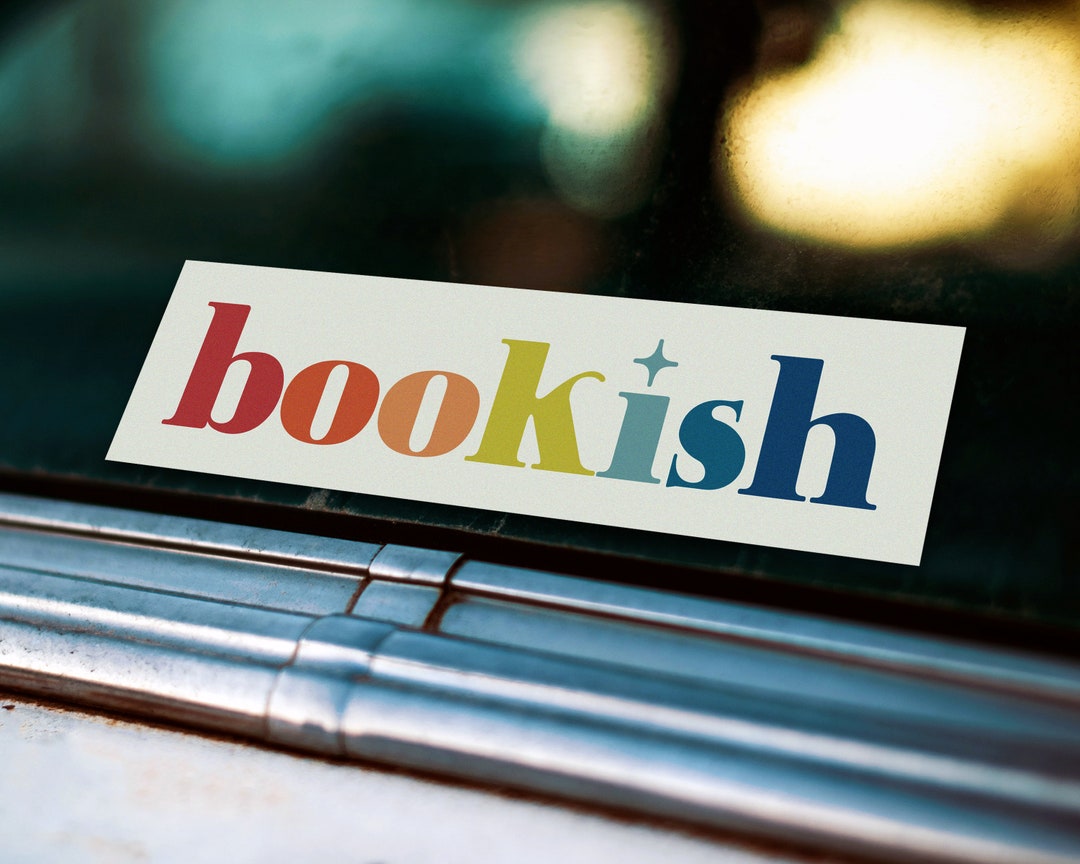 thumbnail image 2 of 8 Inch Book Lover Bumper Sticker | Waterproof Vinyl Decal For T 323626 2 of 11