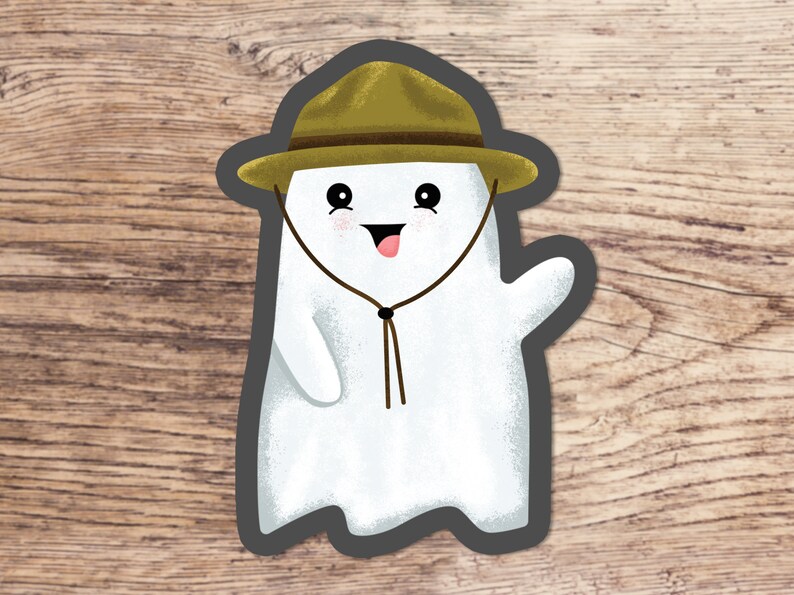 Park Ranger Ghost Vinyl Sticker (3 Inch) - Etsy