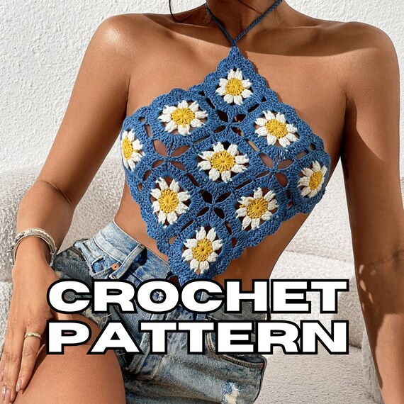 diy crochet halter top