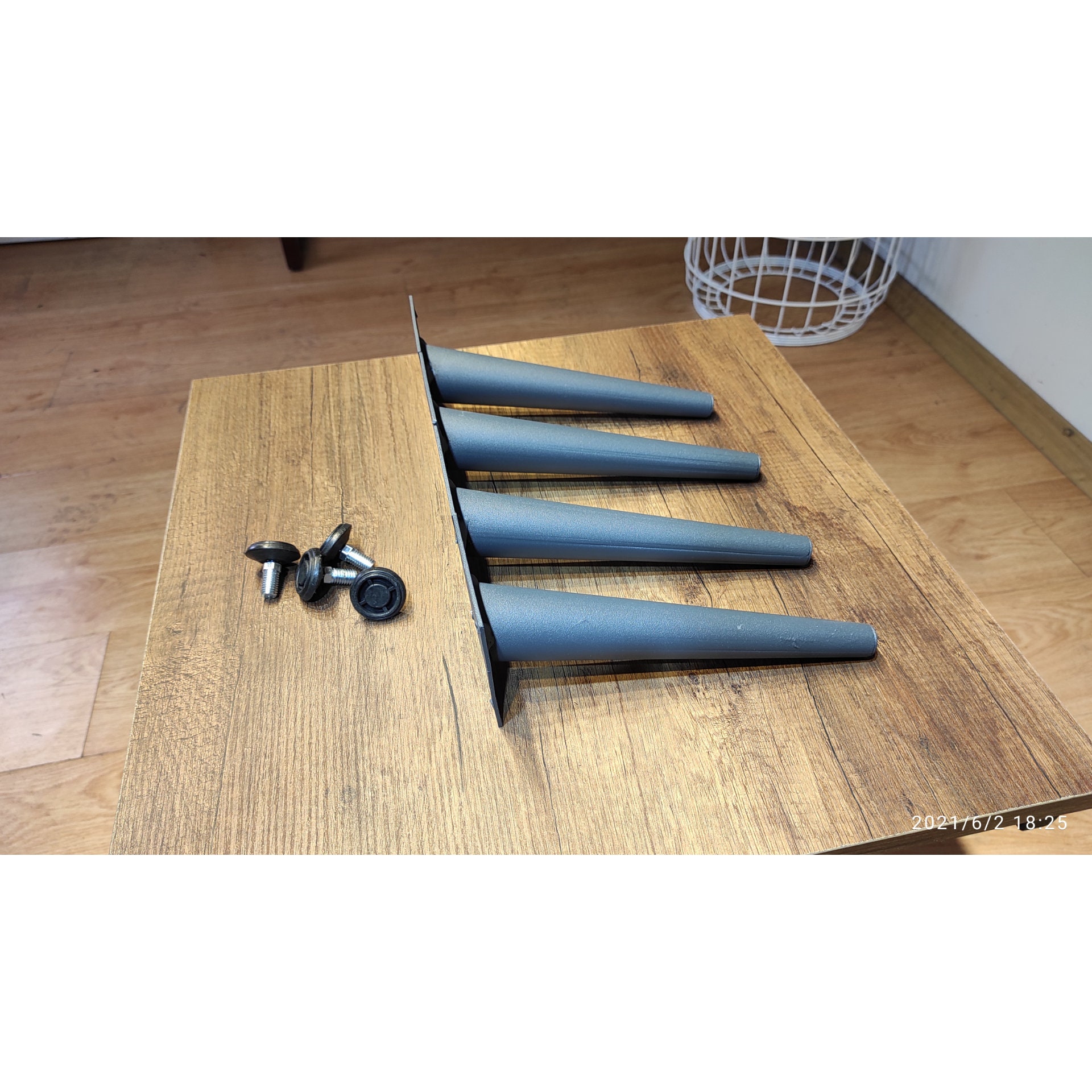 SET4 Verjüngte Möbelbeine Möbelbeine aus Metall Sofabeine | Etsy