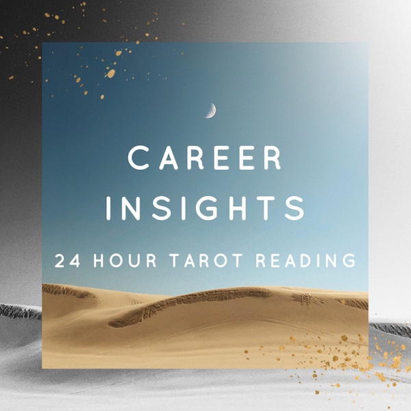 Career Tarot Reading - Career and Finance Insights - Same Day Delivery