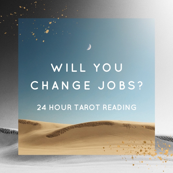 Will You Change Jobs? Same Day Tarot Reading - Detailed and Spiritual Career Reading