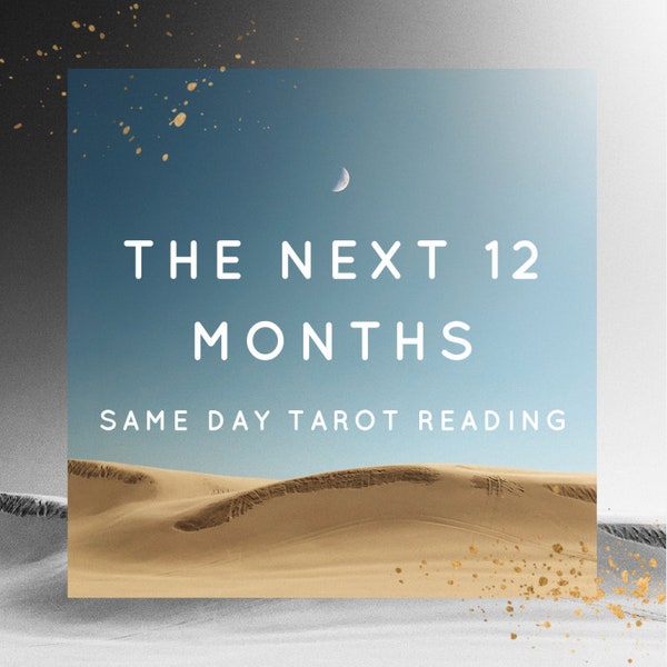 The Next 12 Months - Same Day Psychic Reading, Year Ahead Predictions