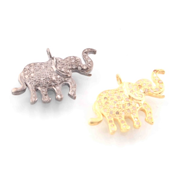 Diamond elephant jewelry best sale
