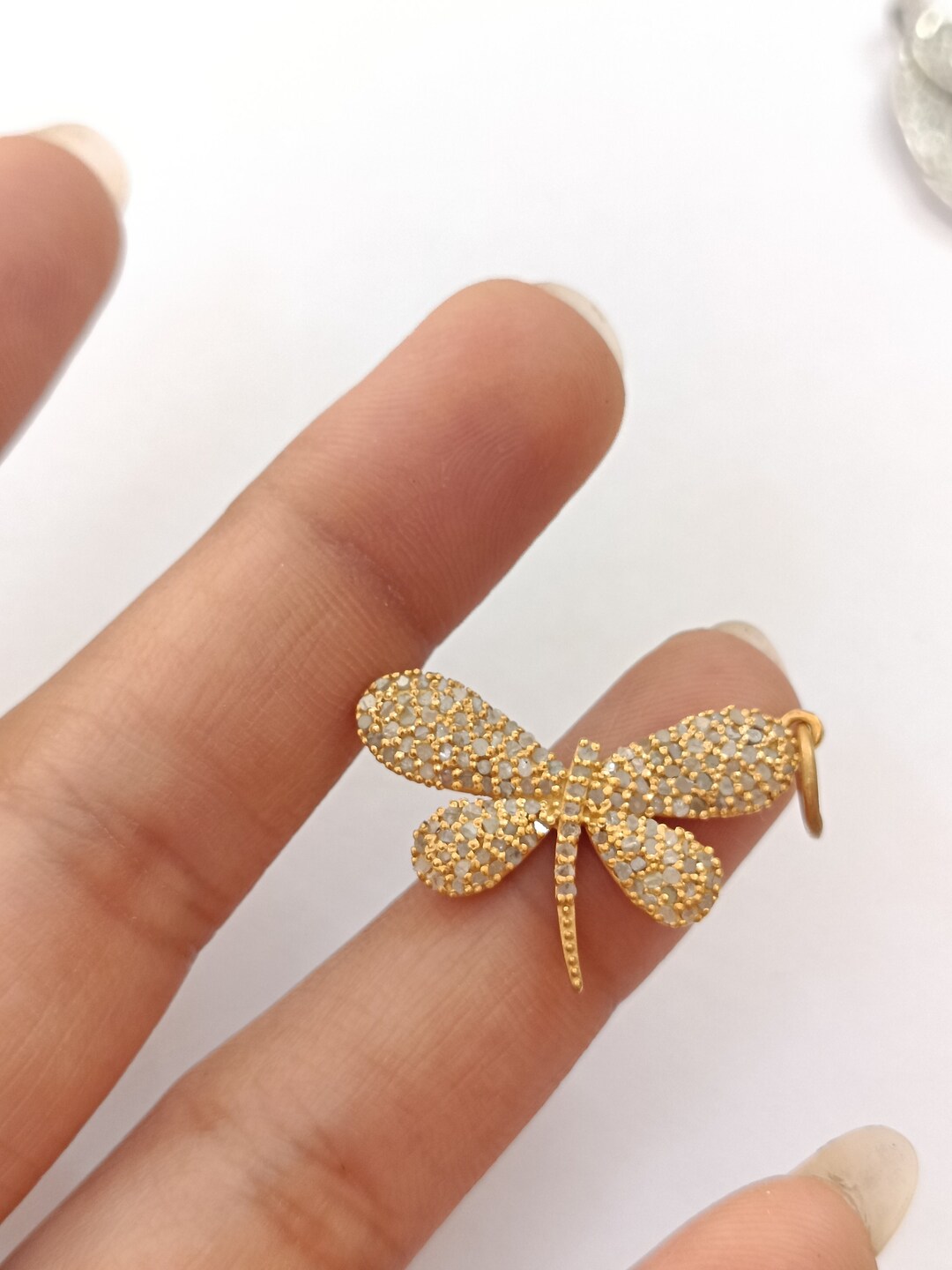 Dragonfly Pave Delicate Bracelet main image 0