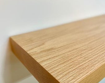 Oak Shelves, Red Oak Floating Shelves, Oak Floating Shelves, Oak Wall Shelves, Oak BookShelf, Red Oak Shelving, Red Oak Shelves
