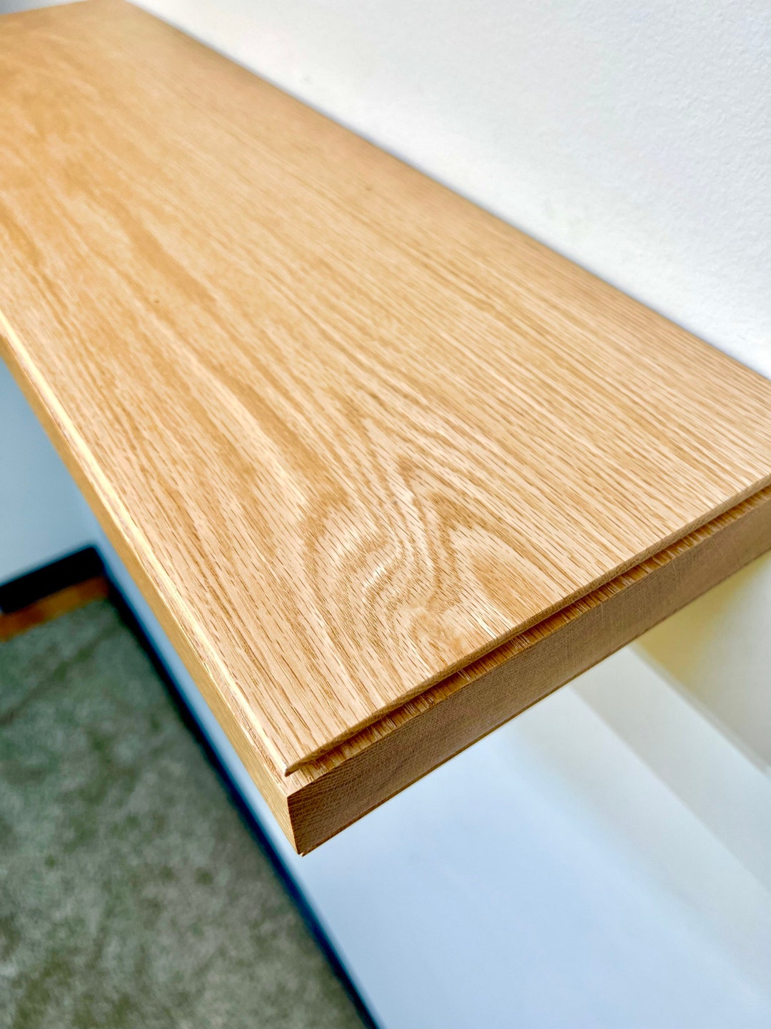 Decorative Floating Shelves, Oak Shelves, Red Oak Floating Shelves, Oak