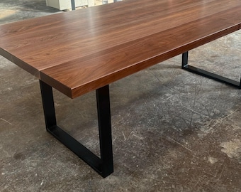 Walnut Dining Table, Dining Table, Handcrafted Walnut Table, Modern Dining, Unique & stylish, Wooden Table, Kitchen table