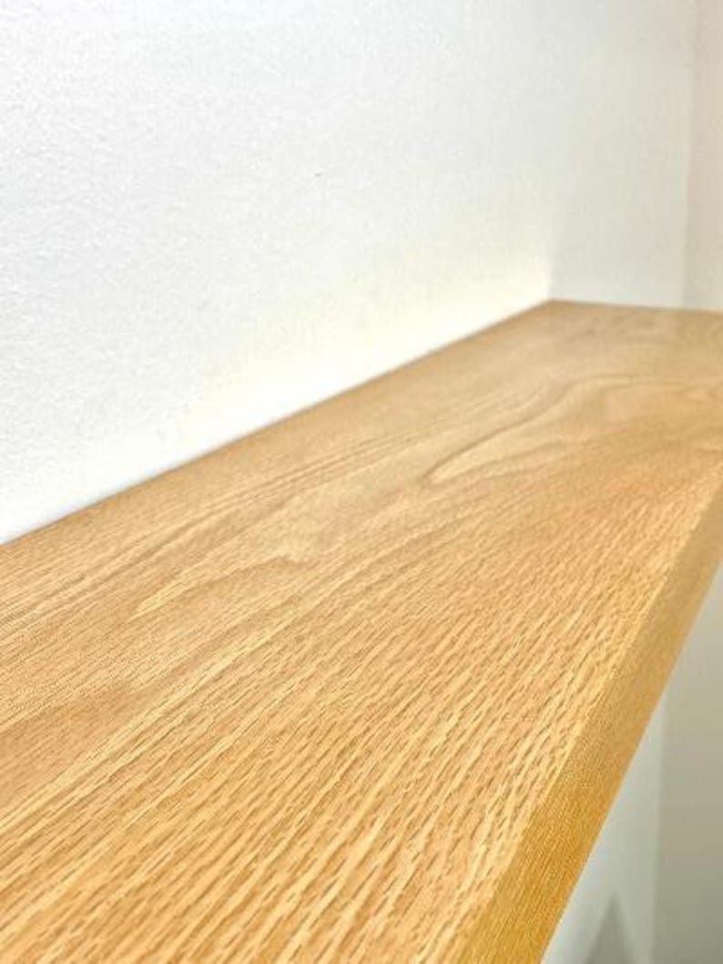 Oak Shelves Red Oak Floating Shelves Oak Floating Shelves Etsy