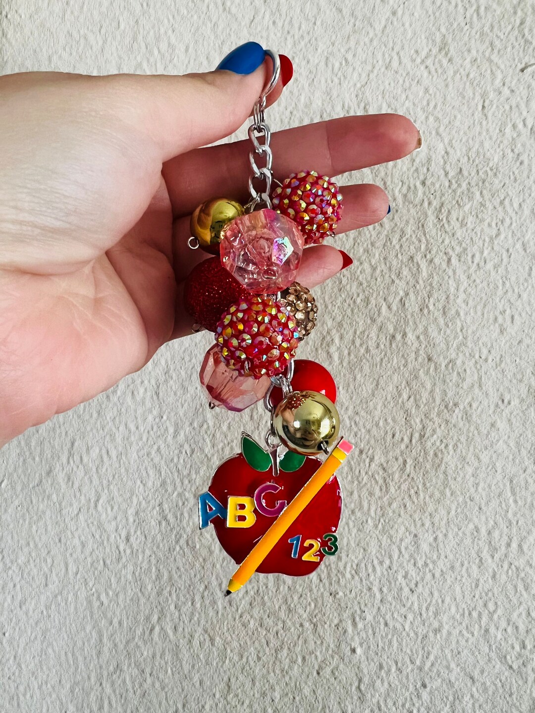 Car Mirror Charm Charm for Rear View Mirror Purse Keychain Etsy