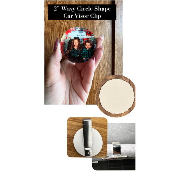 Car Visor Picture Frame Etsy