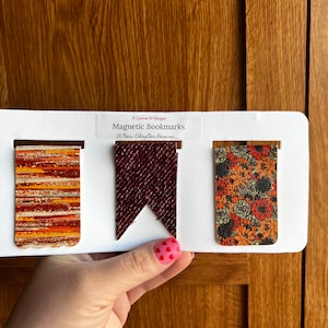 Magnetic Bookmarks,  Bookmarks, Page Keeper bookmarks, Magnetic Page Keepers