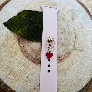 Watch Charms, Smartwatch Charms, Watchband Charms, Watchband accessories, Heart Charms, Heart Watchband Charms
