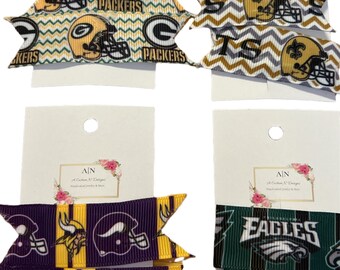 NFL Football & NBA Basketball Inspired Teams Sports Snapclips for hair