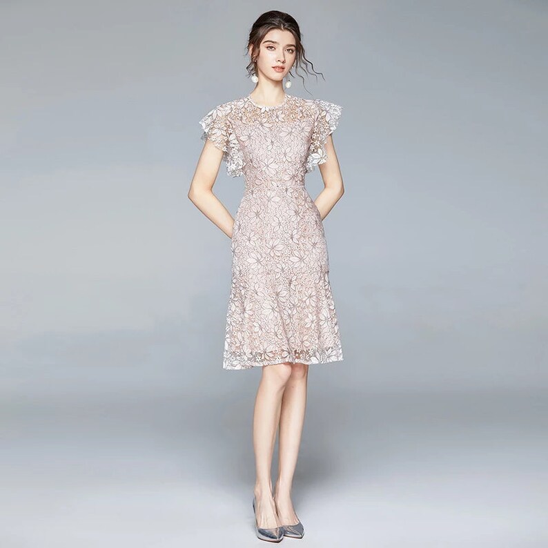 mermaid style casual dress