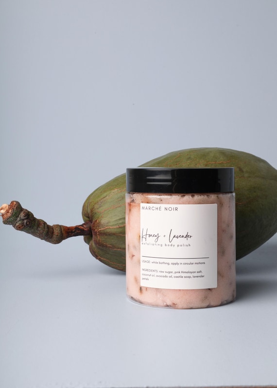 Honey Lavender Sugar Scrub: Natural Exfoliating Body Polish
