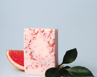 Grapefruit Scent Bar Soap, Natural Skincare,