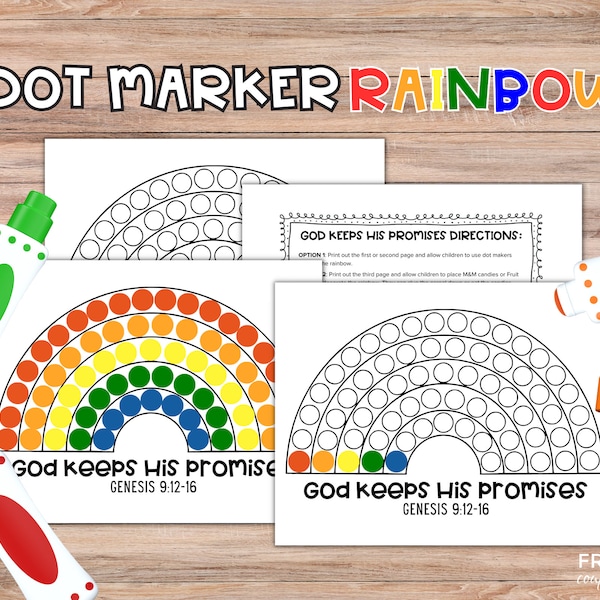 Rainbow Painting - Etsy