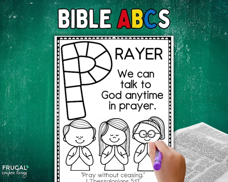 Bible Abcs Alphabet Coloring Pages, Christian Bible Coloring Sheets for ...