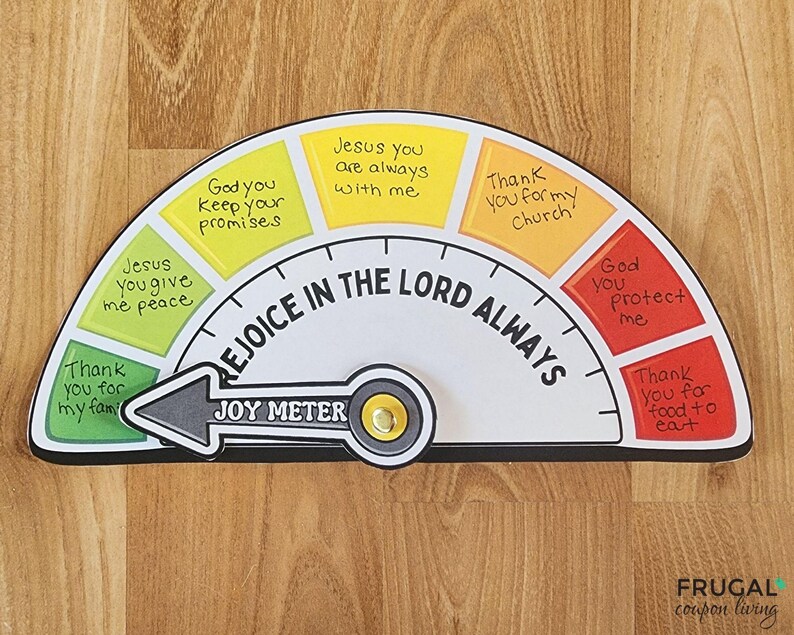 Meter Craft Grow in Joy Activity for Kids, Joy + Thankful Craft Printable, βrejoice ...