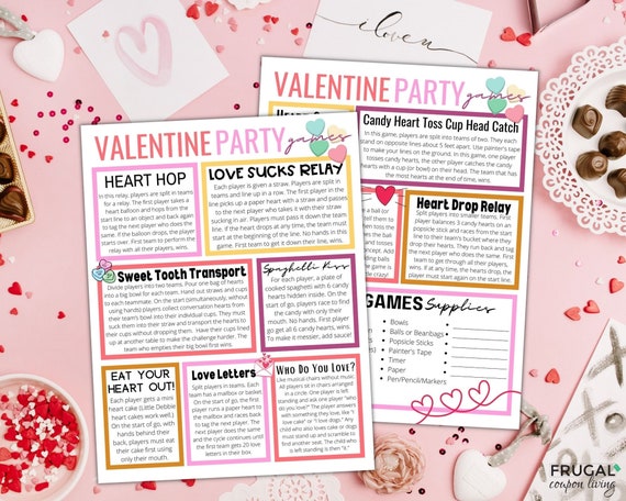 11 Fun and Inexpensive Valentine Party Games for Kids with