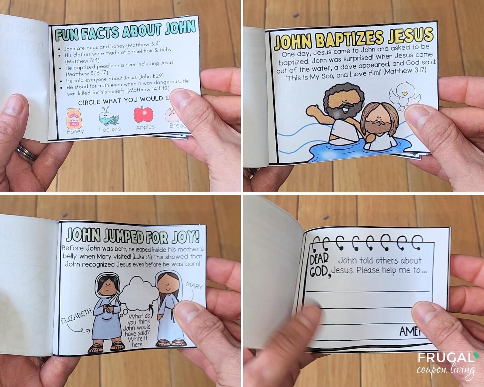 John the Baptist Craft, Who's Who Life of John the Baptist Bible ...