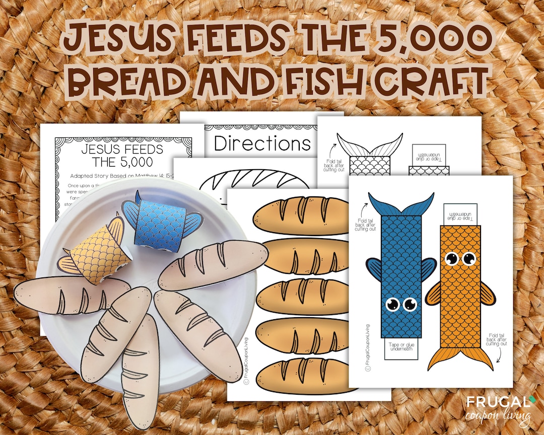 Bread and Fish Jesus Craft for - Il 1080xN.5940745870 59g1 