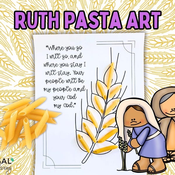 Ruth 1 Kids Crafts Etsy
