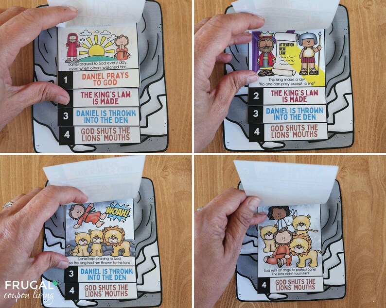 Daniel and the Lions Craft for Kids, Daniel in the Lions' Den Bible