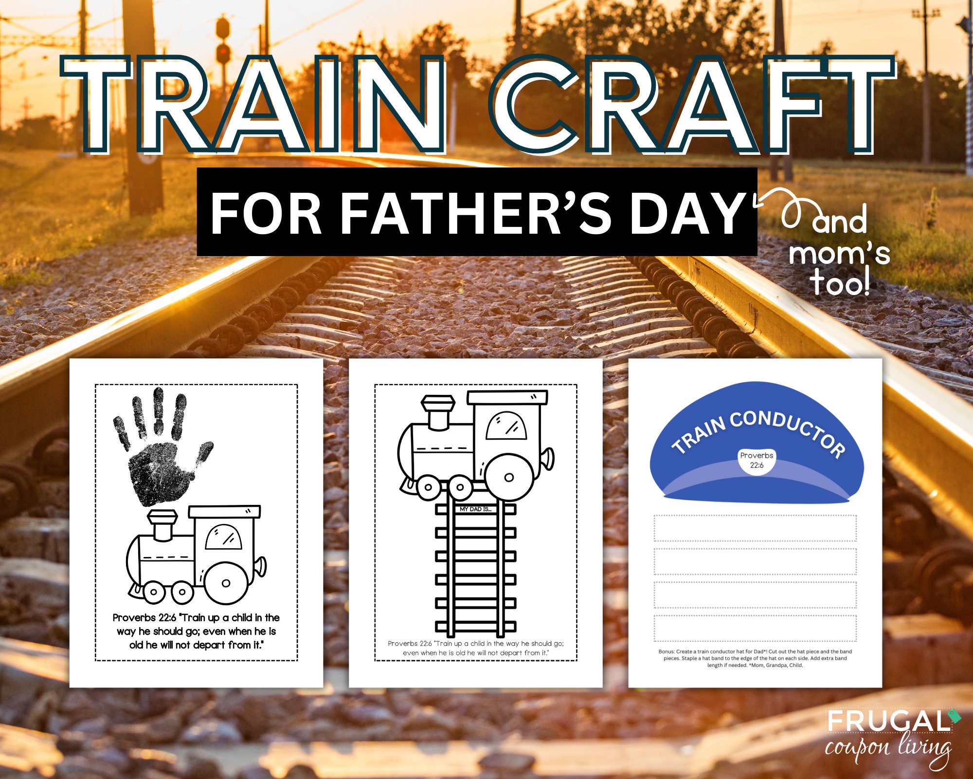 Father's Day Sunday School Craft, Father's Day Handprint Art &…
