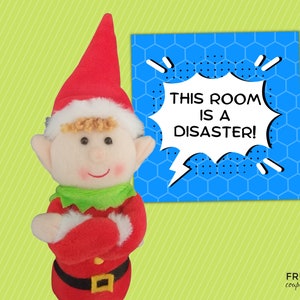 Editable Elf Speech Bubbles Printable Props Fun Elf Props - Etsy