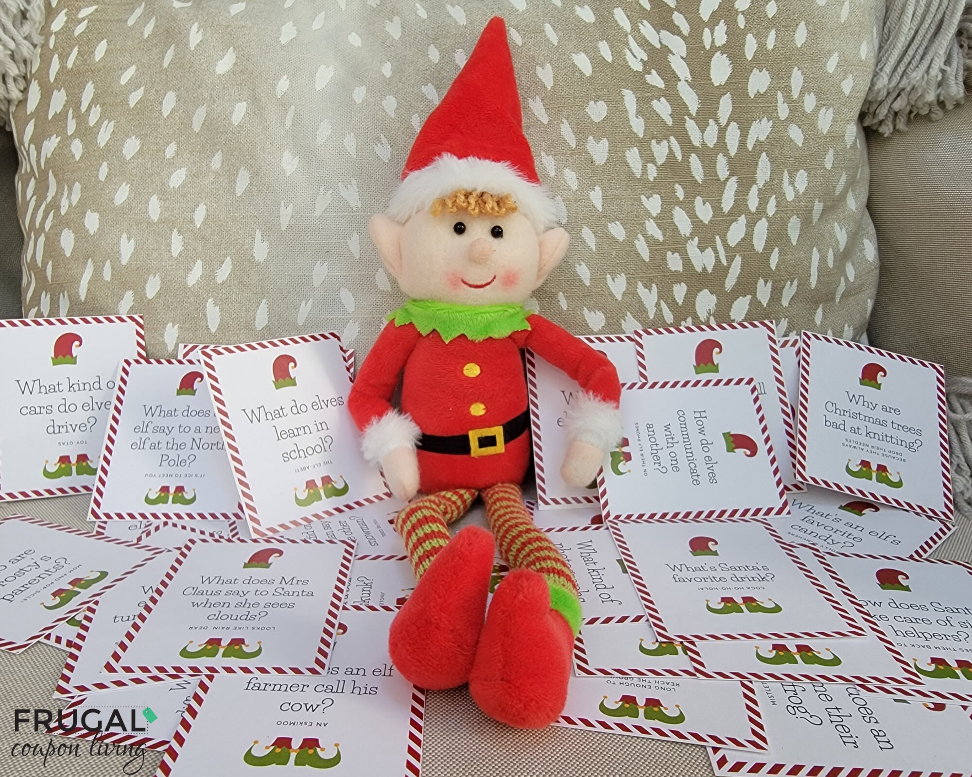 Elfe Witze für Kinder 30 Tage Lustige Elfen Notizen Etsy.de