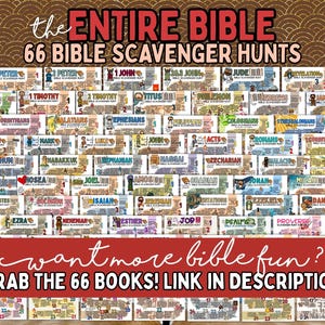 Ruth Bible Scavenger Hunt, Old Testament Bible Trivia Printable, Book of Ruth, Naomi, & Boaz Lineage of Jesus Bible Study, Bible Questions image 5