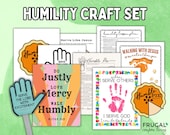 Humility for Kids, Serving Others & Following Footsteps of Jesus Bible-Based Crafts, Humble Pie Recipe, Sunday School Humility Lesson Plan
