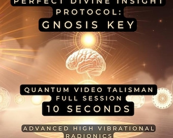 Clave Gnóstica: Talismán Cuántico de Visión Divina (Guía en PDF)