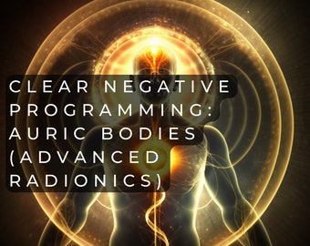 Ganzheitliche Heilung, AURA REINIGUNG, ENERGIE Schutz, Aura Körper Negative Energie Entferner Spirituelle Radionik Programmier-Heilung Session