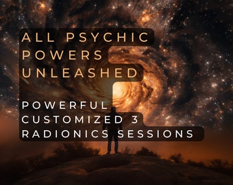Alle psychischen Kräfte entfesselt: 3 Radionik-Psionik-Sitzung für Fortgeschrittene. Psychische Kräfte schalten Psychische Fähigkeiten frei