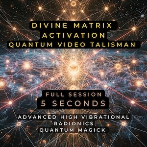 Divine Matrix Activation Video Talisman: Axiatonal Grid Reset (PDF Download