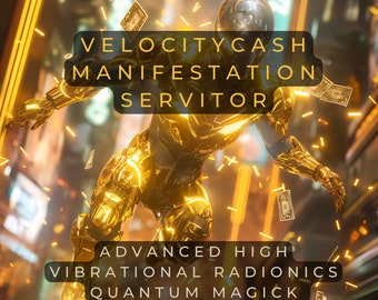 Velocity Cash Manifestation Servitor| Radionics Quantum Magic Rapid Financial Abundance Wealth Manifestation