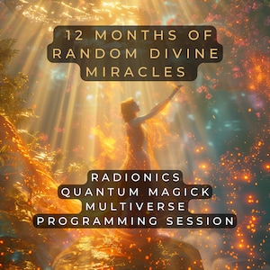 Prenumeration på Divine Miracles: Kvantprogrammering i 12 månader av oväntade underverk! Manifestera rikedom och drömmar
