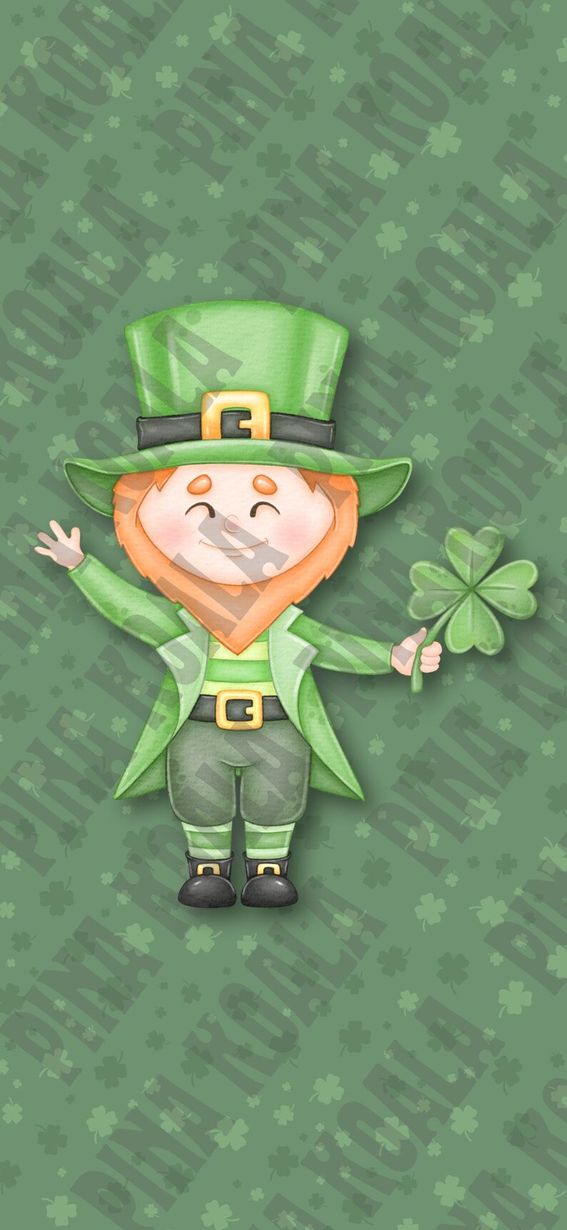 St Patricks Day iPhone Bookshelf/lockscreen Bundle Etsy