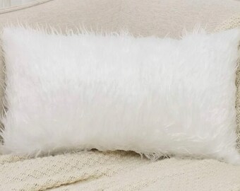 fluffy decorative pillows