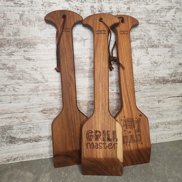 Wood Grill Scraper, Father's Day, Gift for Him, Gift for Dad
