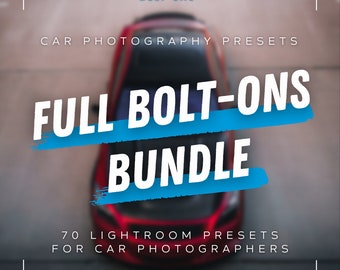 Full Bolt-Ons All Car Lightroom Presets Bundle (Desktop + Mobile)