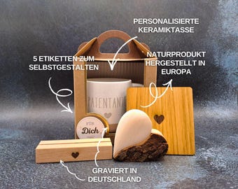 Taza personalizada para madrina | Regalo único para madrina | Taza grabada | Regalo | Taza para padrinos | Nacimiento y bautizo
