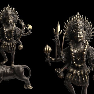 Mahakali 19 Inch (48cm), Hindu God , Kali Statue, Goddess Kali Statue, Parvati, Durga , Hindu Goddess Statue, 19&quot; inch ( 48 cm )