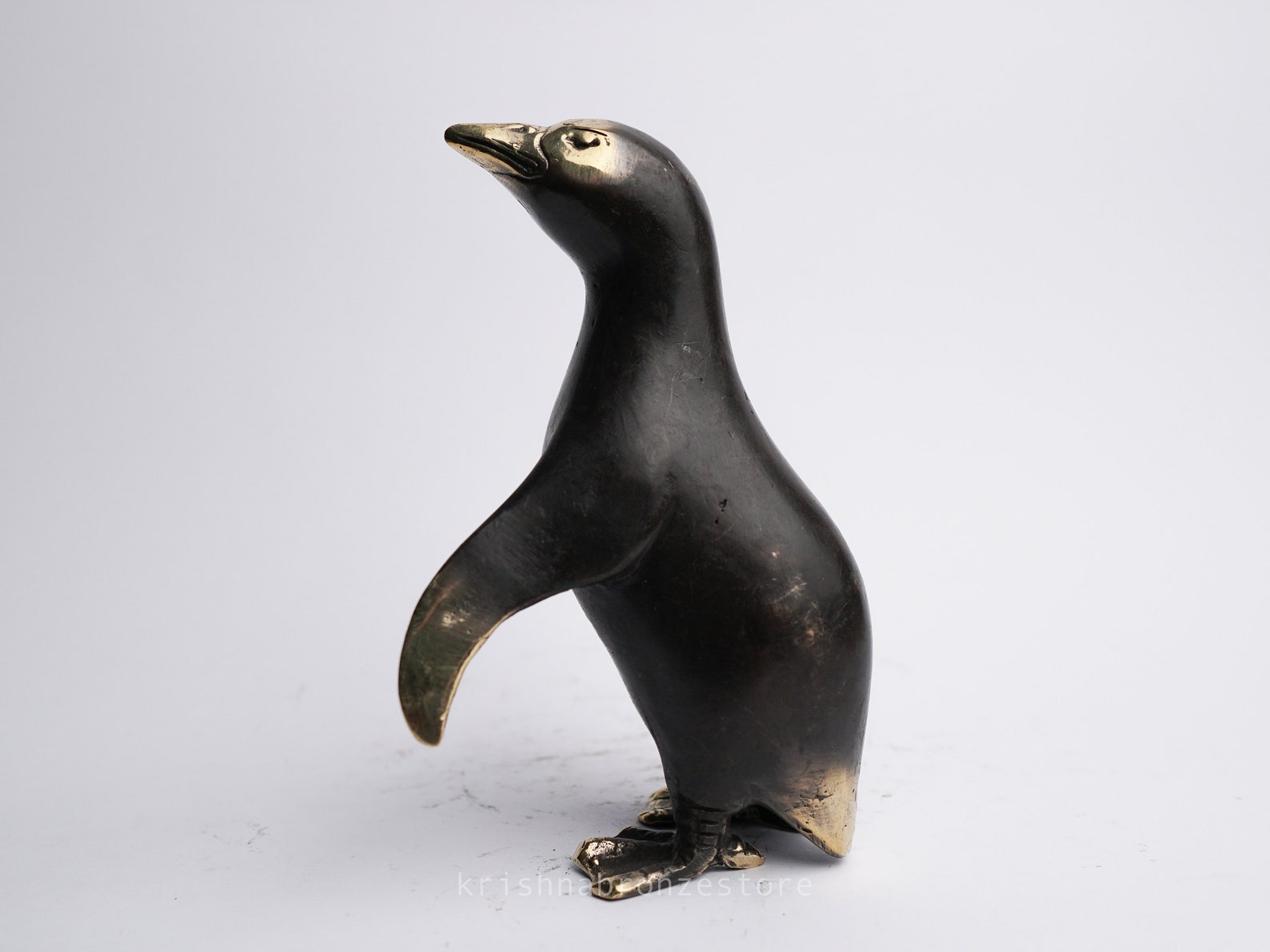 Bronze Penguin Sculpture, Penguin Bird, King Penguin, Emperor Penguin