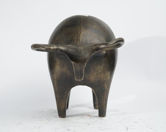 Resumen Texas Longhorn, amante de Texas Longhorn, toro, animal, animal de bronce, hecho a mano, decoración de bronce, decoración del hogar, decoración de oficina, regalo de Navidad